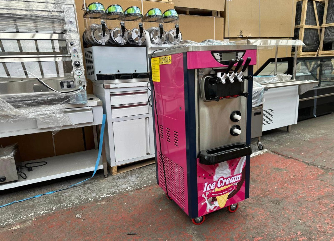 STANDING ICE CREAM MACHINE